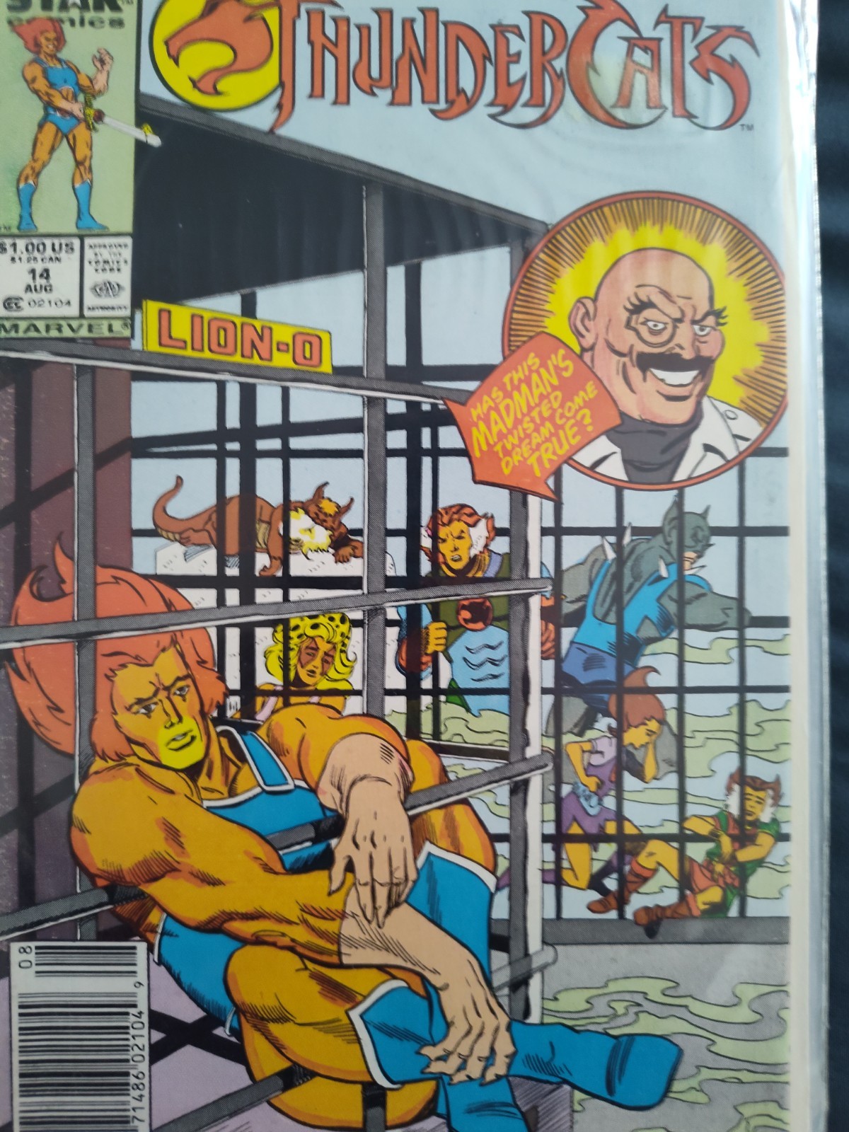 star comics Thundercats   14    marvel  1986 