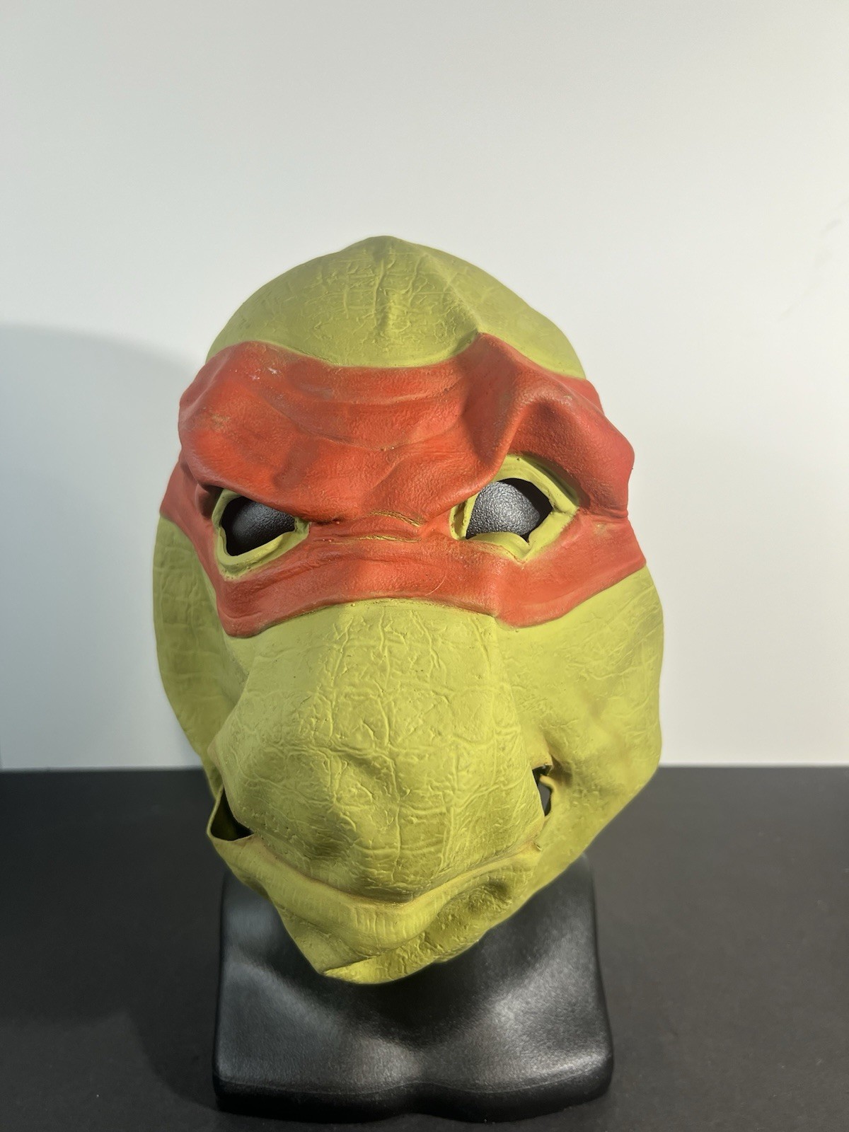VTG 1990 Don Post Raphael Mutant Ninja Turtle Halloween Mask Mirage Studios VTG 1990 Don Post Raphael Mutant Ninja Turtle Halloween Mask Mirage Studios