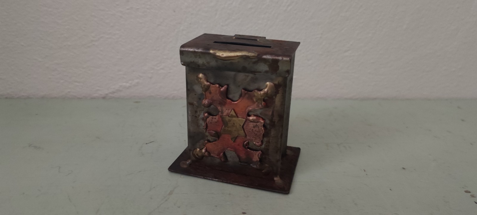 Gary Rosenthal Judaica Tzedakah (Charity) Pushke Box Star of David Gary Rosenthal Judaica Tzedakah (Charity) Pushke Box Star of David
