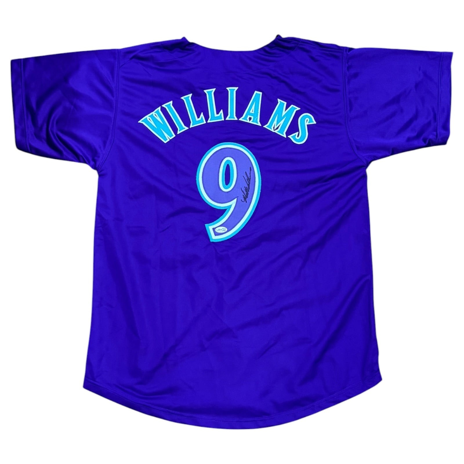 Matt Williams Autographed Arizona (Purple #9) Custom Stitched Jersey - JSA Matt Williams Autographed Arizona (Purple #9) Custom Stitched Jersey - JSA