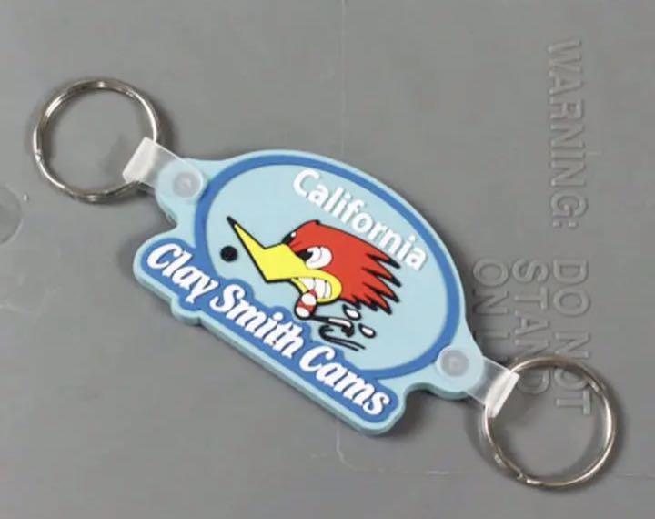 Clay Smith Double Key Ring from japan Rare F/S Good condition
