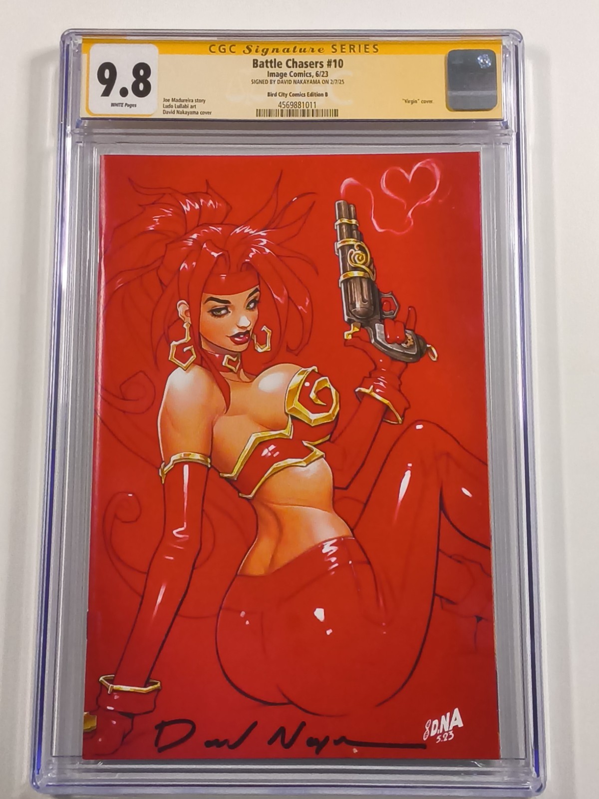 Battle Chasers #10 CGC Sig Series 9.8 Signed David Nakayama Battle Chasers #10 CGC Sig Series 9.8 Signed David Nakayama