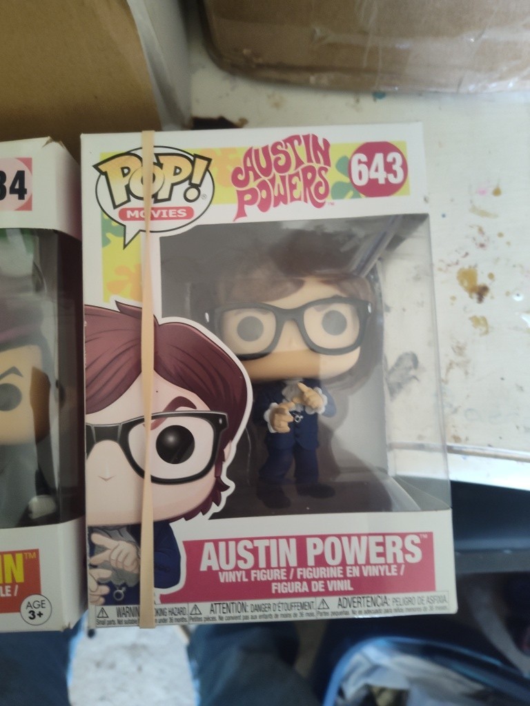 Funko Pop Vinyl: Austin Powers - Austin Powers #643 Never Opened.