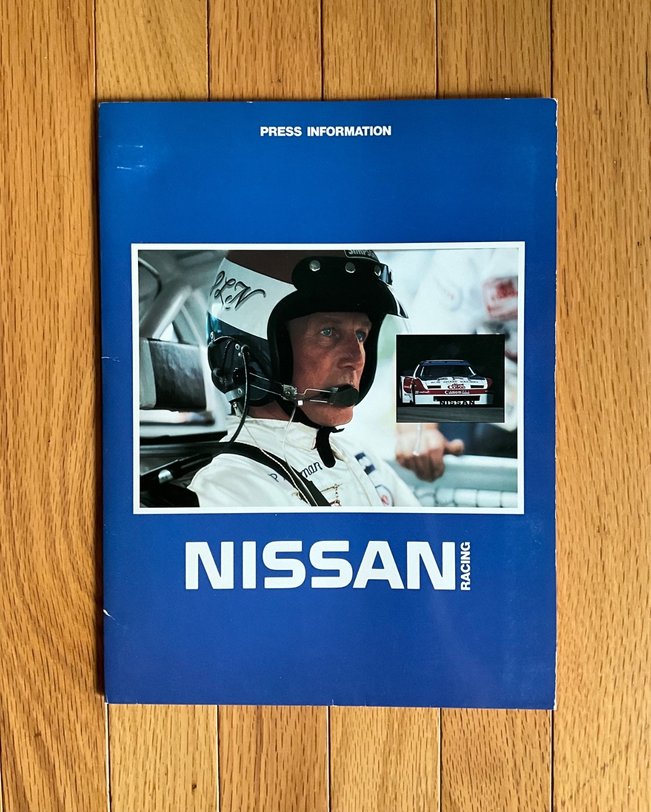 1984 Nissan Racing -Paul Newman | Press Release | w/ (3) B & W Photos | Original 1984 Nissan Racing -Paul Newman | Press Release | w/ (3) B & W Photos | Original
