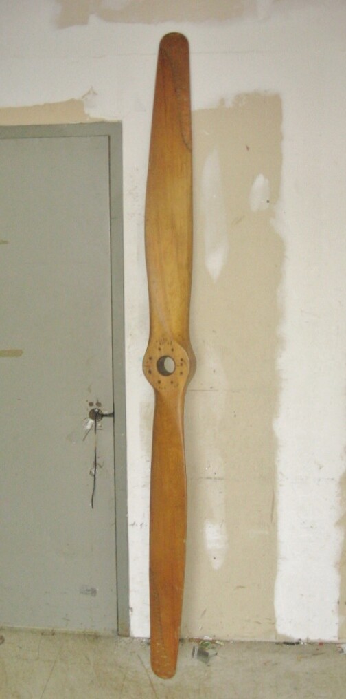 Rare WWI Curtiss Jenny JN-4 US Navy Toothpick Propeller, Authentic; 100
