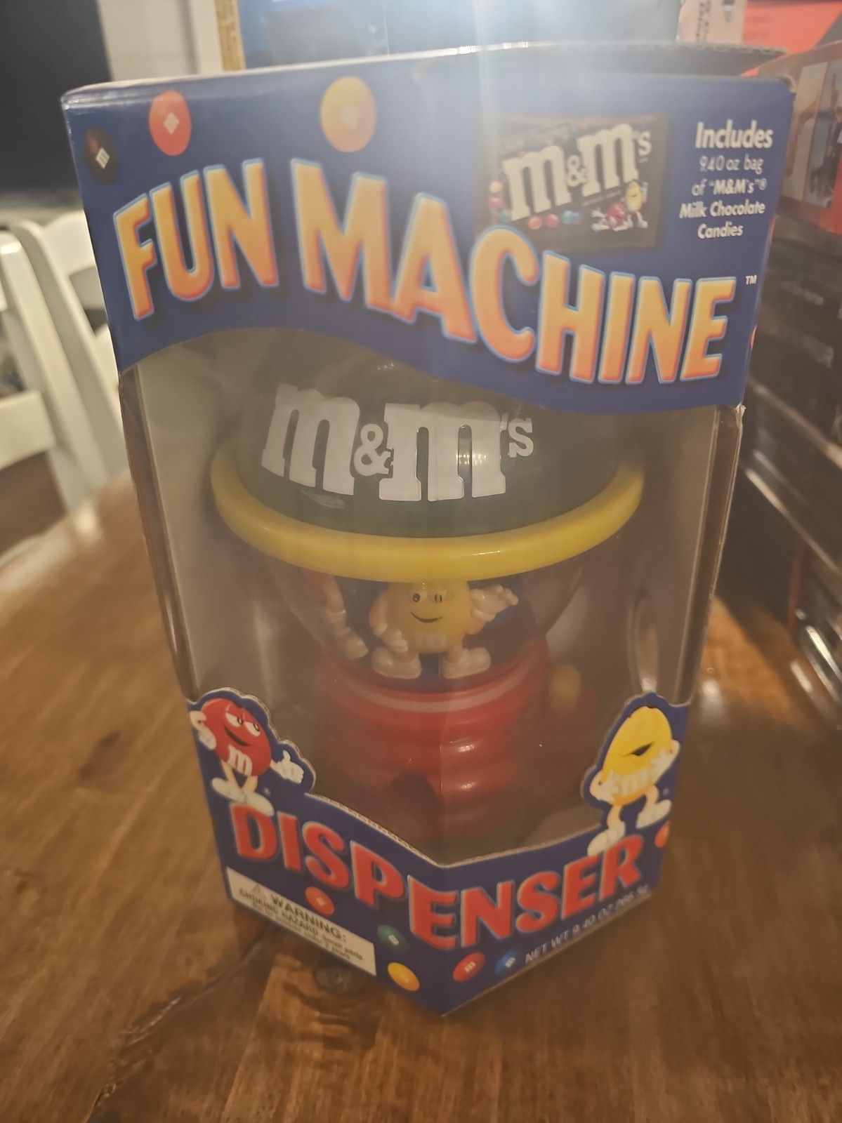 M&M\'s Fun Machine Candy Dispenser Official M & M Vintage Collectible New In Box M&M\'s Fun Machine Candy Dispenser Official M & M Vintage Collectible New In Box