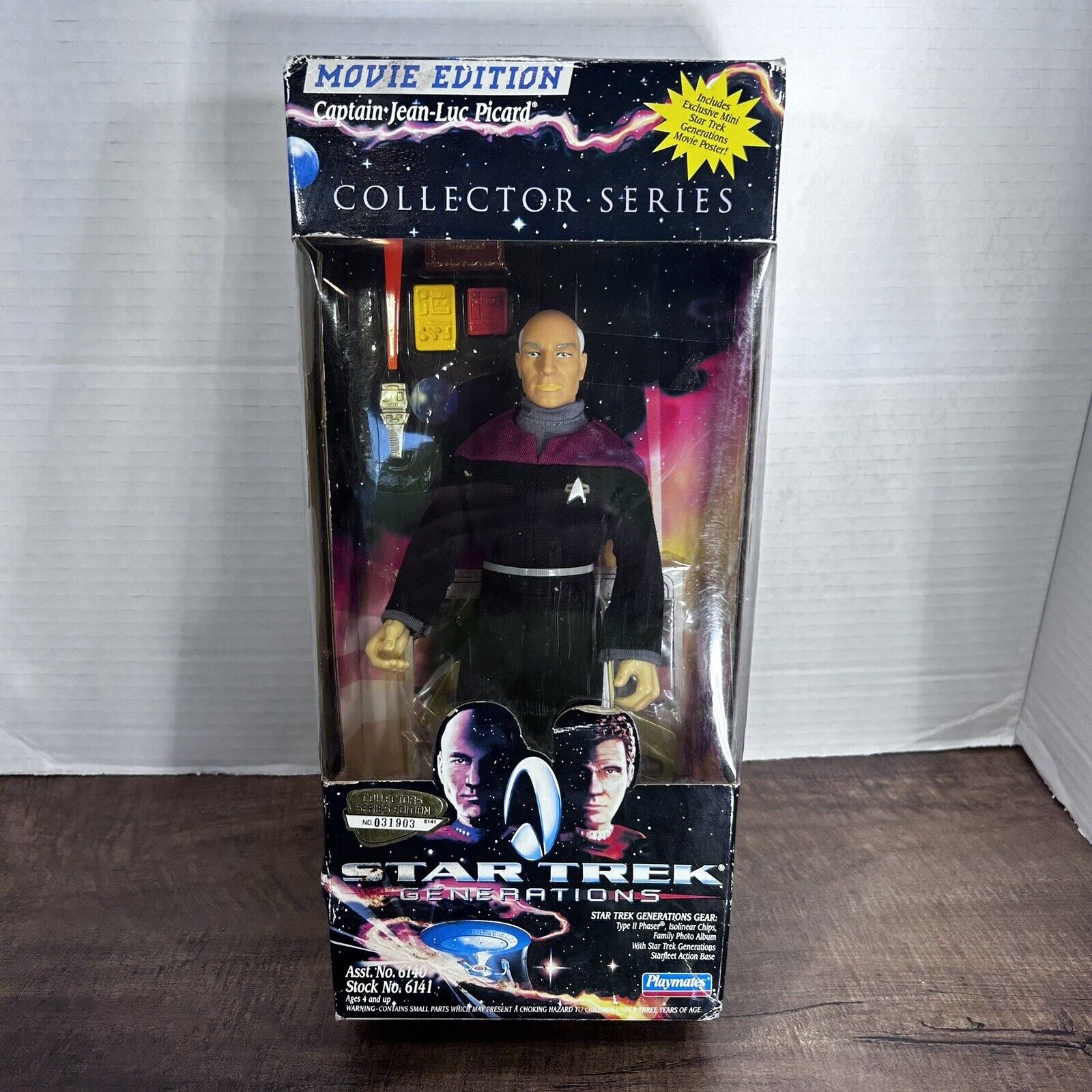 New Star Trek Generations Collector Series: Capt. Jean-Luc Picard Movie Edition