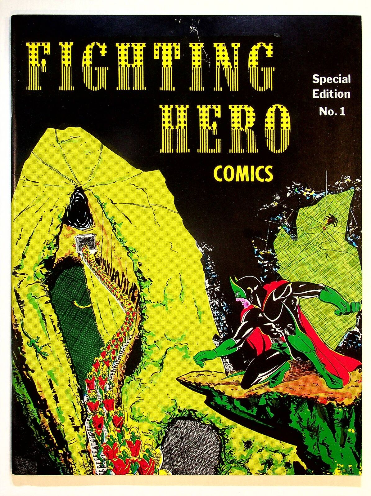Fighting Hero Comics #1 Saunders Variant VF- 7.5 1967