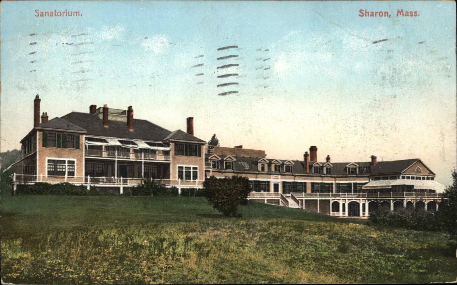 Sharon Massachusetts MA Sanatorium c1910 Vintage Postcard Sharon Massachusetts MA Sanatorium c1910 Vintage Postcard