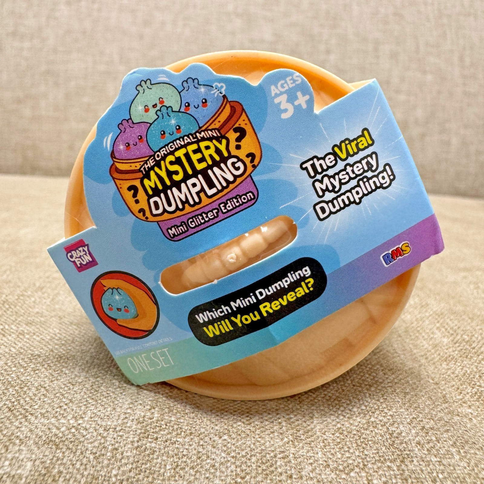 RMS Crazy Fun Mini Mystery Dumpling Squishy You Choose Edition NEW