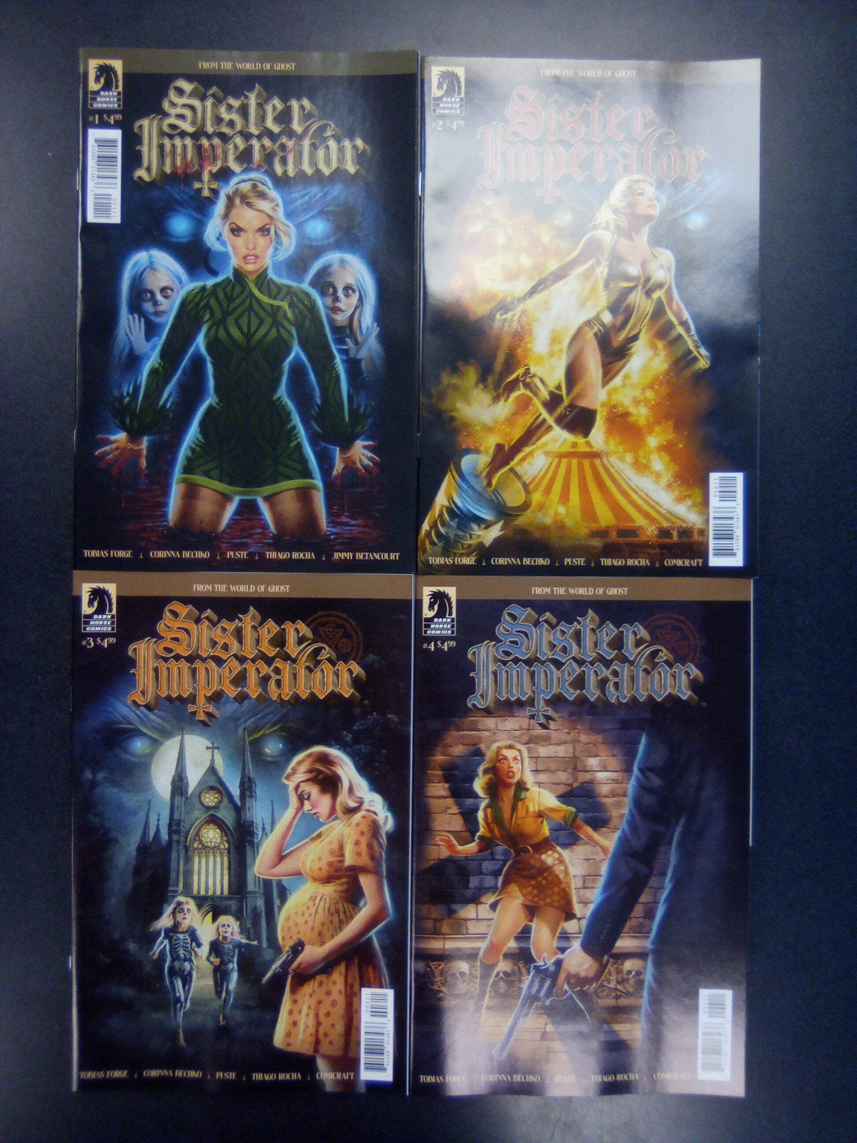 Sister Imperator #1 - 4 Complete Comic Book Series Ghost First Print 2025 Sister Imperator #1 - 4 Complete Comic Book Series Ghost First Print 2025