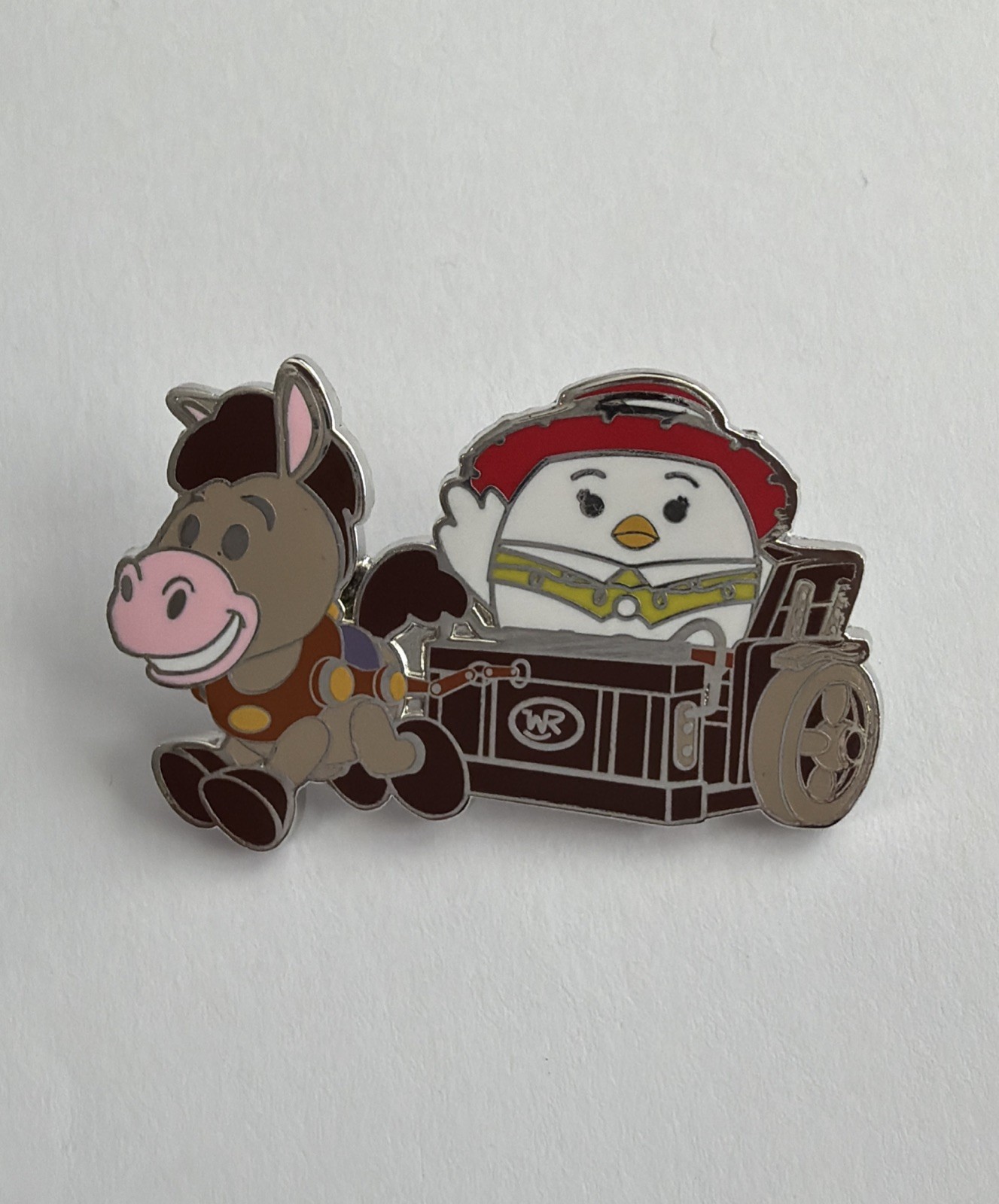 Al\'s Toy Barn Toy Story Mystery Disney Pin Chicken Jessie Bullseye E8