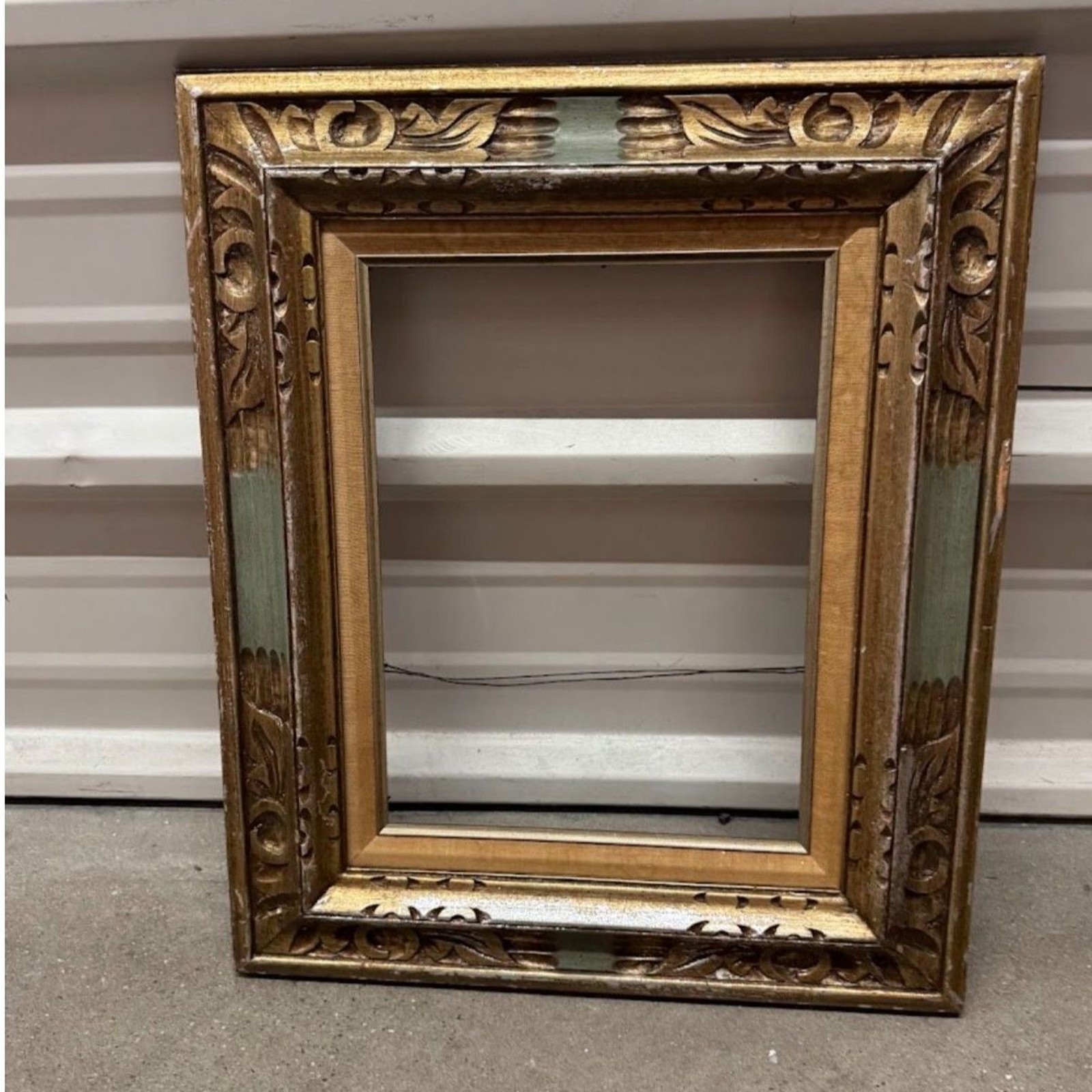 Antique Regency Gilt Ornate Gold Turquoise Shabby Chic Wood Frame 12x16 Antique Regency Gilt Ornate Gold Turquoise Shabby Chic Wood Frame 12x16