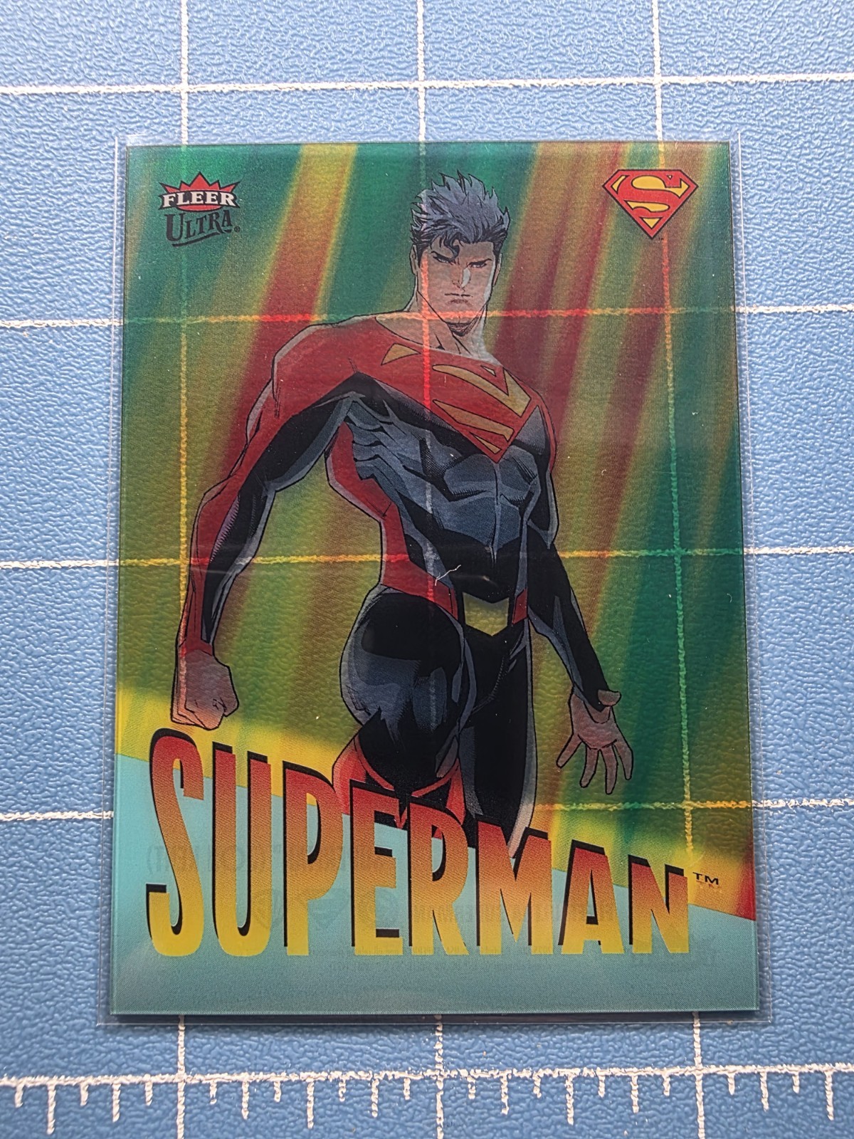 2026 Fleer Ultra Superman - R-41 - \'95 Retro - Acetate Insert 2026 Fleer Ultra Superman - R-41 - \'95 Retro - Acetate Insert