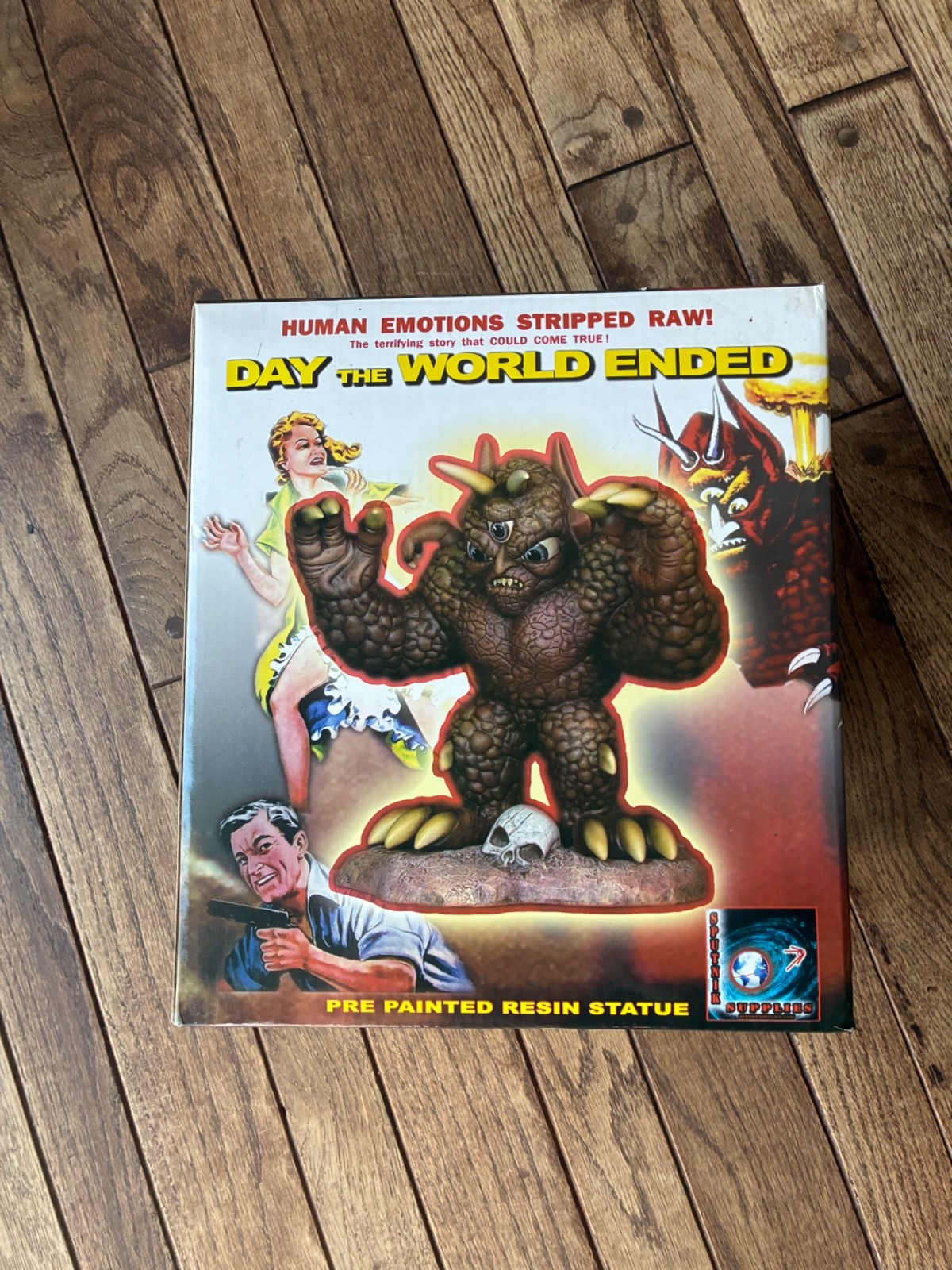 Day The World Ended pre Painted Resin Statue Sculpted by Jamie D. Mcfarlane Day The World Ended pre Painted Resin Statue Sculpted by Jamie D. Mcfarlane