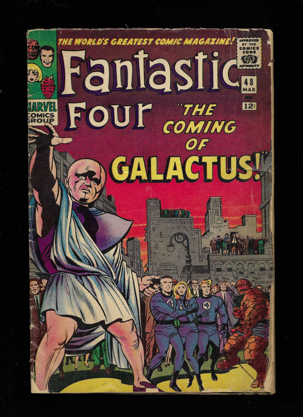 Fantastic Four #48 (1966) KEY 1st appearance of Silver Surfer and Galactus Fantastic Four #48 (1966) KEY 1st appearance of Silver Surfer and Galactus