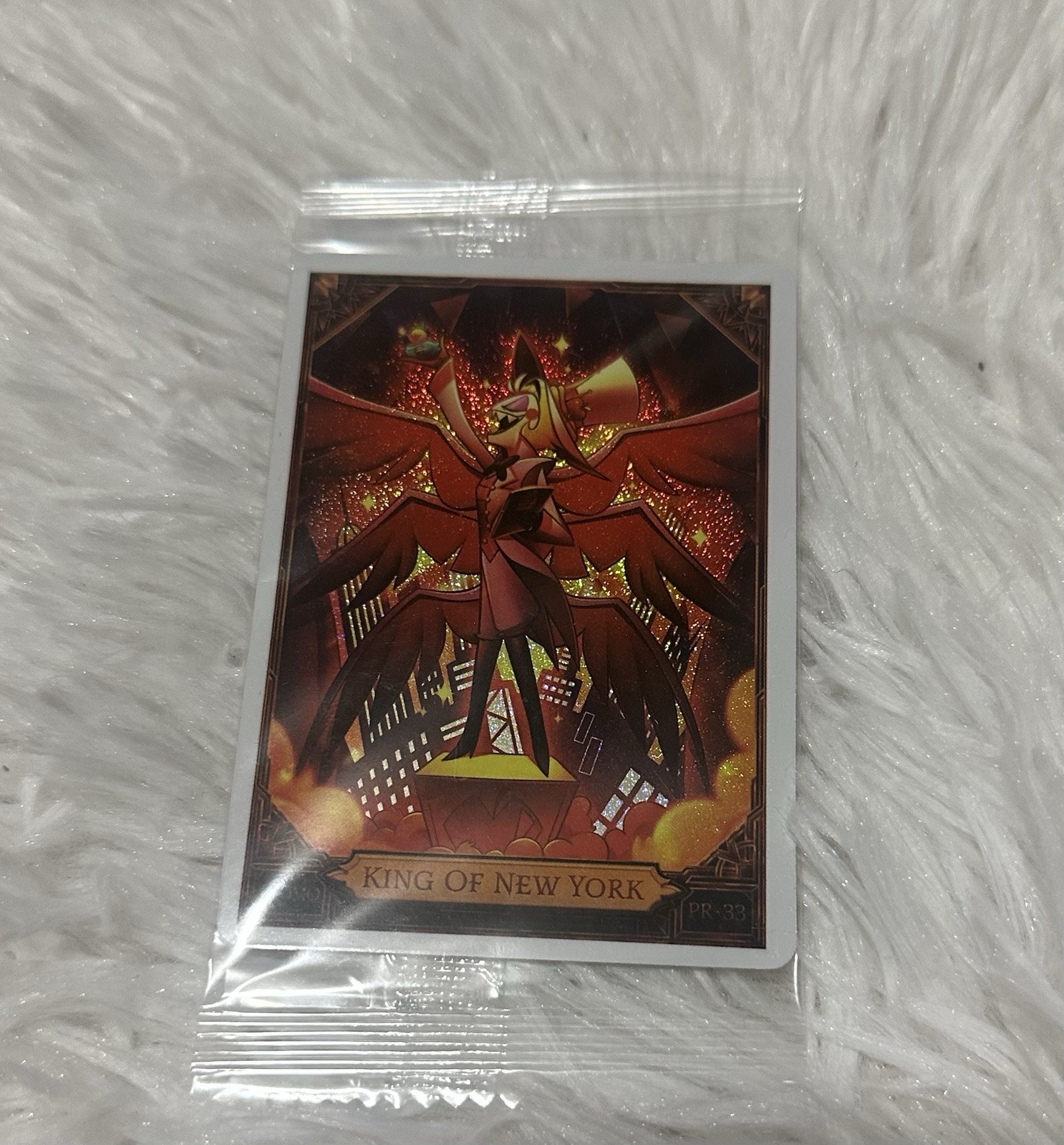 NYCC 2026 PSA HAZBIN HOTEL LUCIFER KING OF NEW YORK PROMO CARD NYCC 2026 PSA HAZBIN HOTEL LUCIFER KING OF NEW YORK PROMO CARD