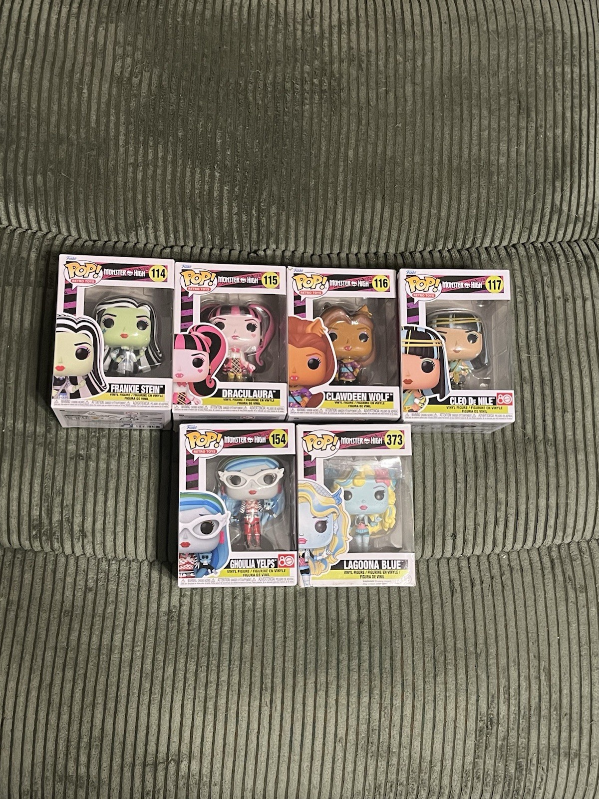 Monster High Funko Set Of 6 Monster High Funko Set Of 6