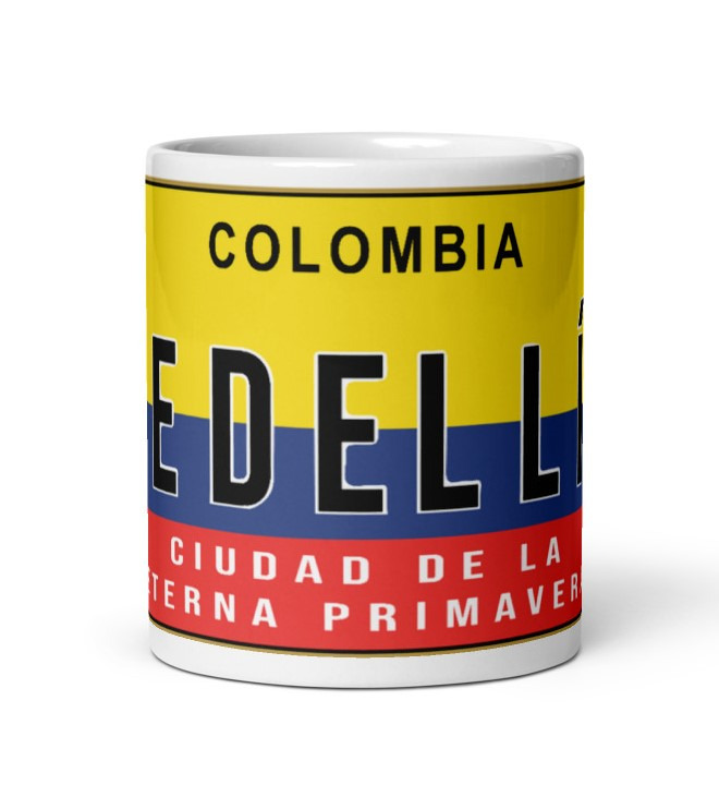Colombia Coffee Mug | Medellin Coffee Mug | Colombia Mug | Colombian Gifts