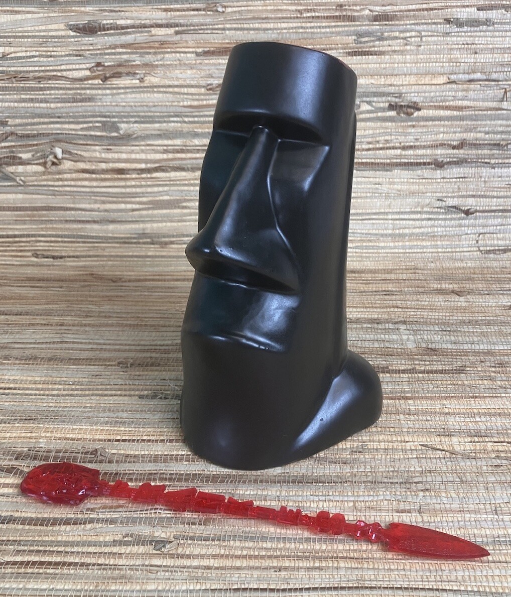 Malekula II Tiki Mug Frankie\'s Tiki Room Tiki Farm Jack Churchill Red ED New Malekula II Tiki Mug Frankie\'s Tiki Room Tiki Farm Jack Churchill Red ED New
