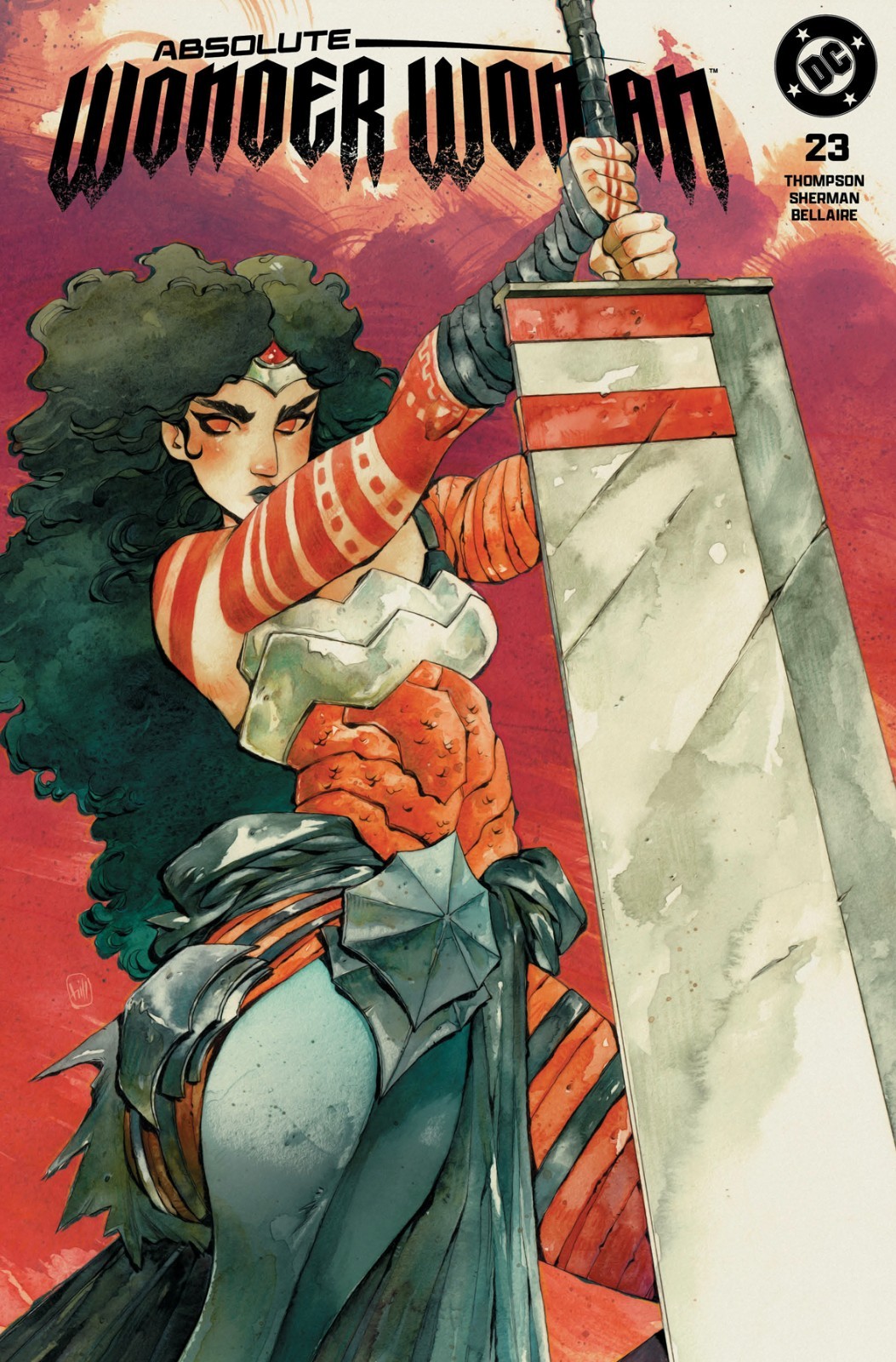 ABSOLUTE WONDER WOMAN #23 - CHUMA HILL TRADE VARIANT KNIGHT OF COMICS EXCLUSIVE ABSOLUTE WONDER WOMAN #23 - CHUMA HILL TRADE VARIANT KNIGHT OF COMICS EXCLUSIVE