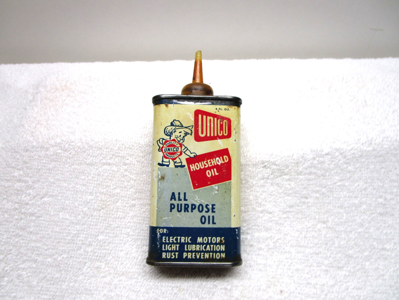 ANTIQUE UNICO HANDY OILER TIN ANTIQUE UNICO HANDY OILER TIN