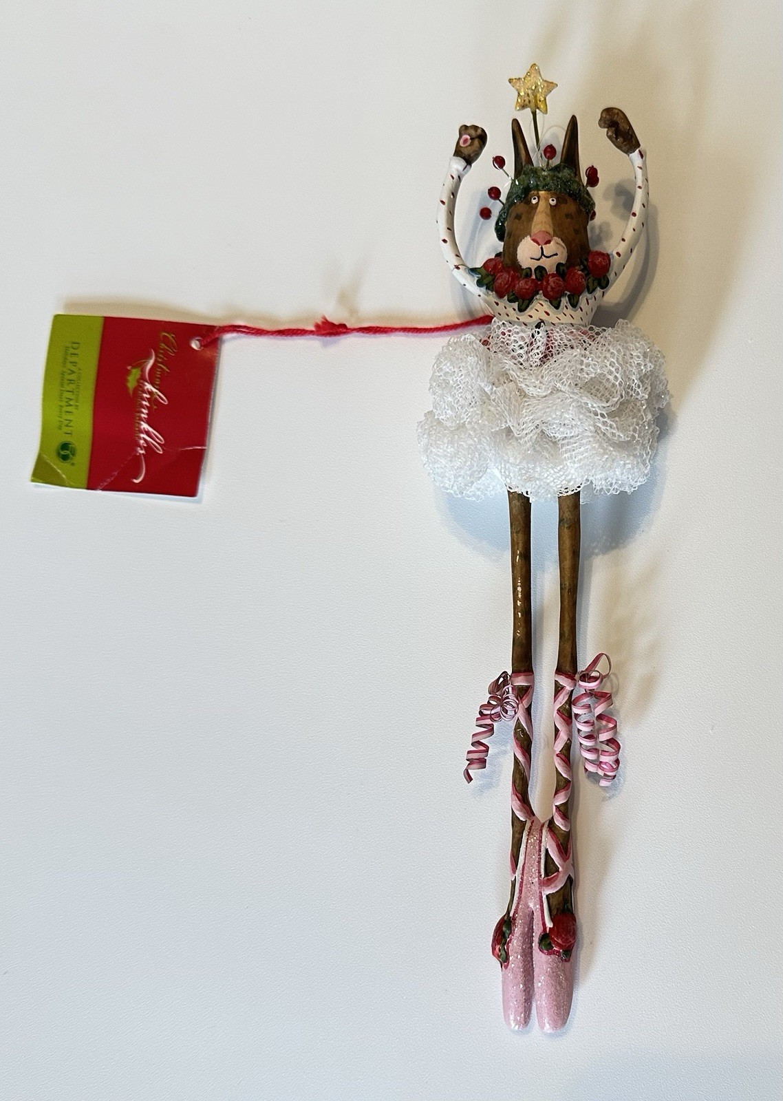 Vintage Department 56 Christmas Krinkles Cat Ballerina Patience Brewster Vintage Department 56 Christmas Krinkles Cat Ballerina Patience Brewster
