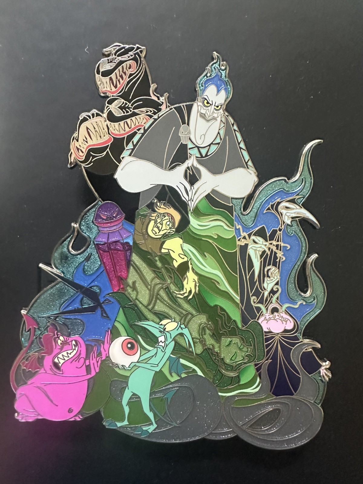Hades-Magical Trends Jumbo Fantasy Pin-LE 50-Glows in the Dark