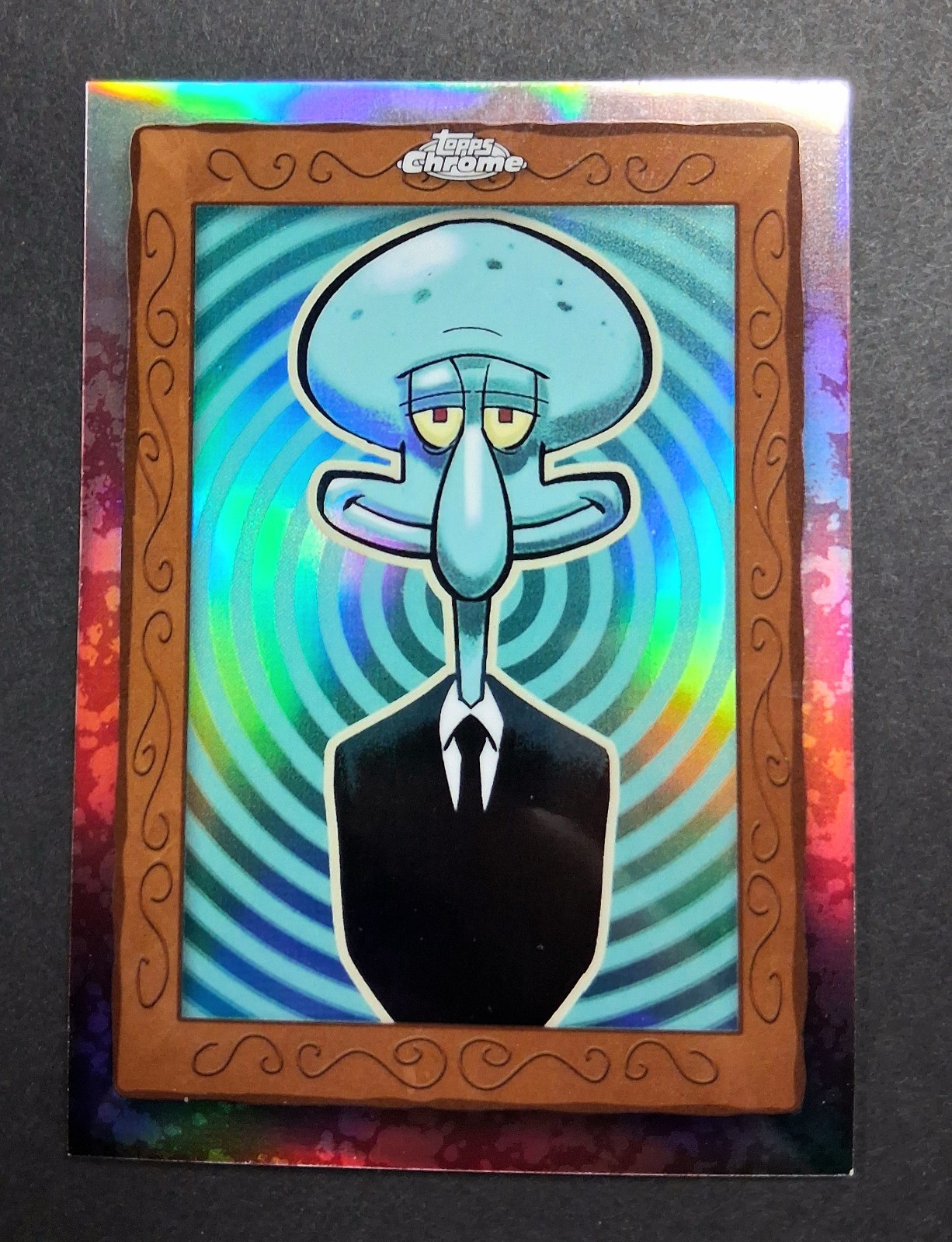 2025 Topps Chrome SpongeBob 25th Ann. Squidwards's Gallery Gyula Nemeth SG-6