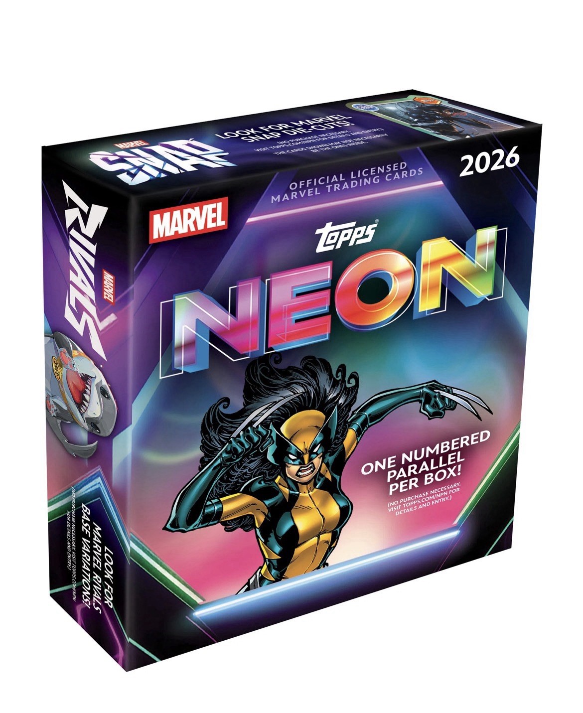 2026 Topps Neon Marvel Mega Box Presale Ships 10/26/2026 2026 Topps Neon Marvel Mega Box Presale Ships 10/26/2026