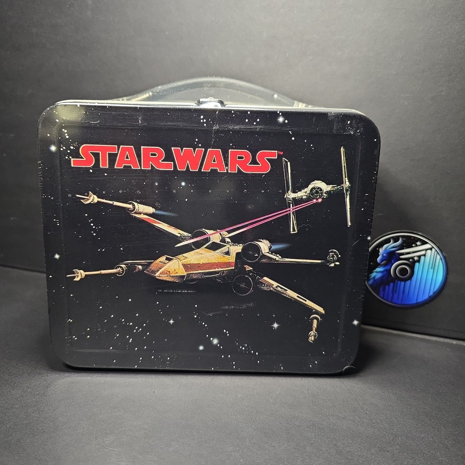 Vintage (Small) Star Wars Hallmark Lunch Box 1999 School Days Tin New And Sealed Vintage (Small) Star Wars Hallmark Lunch Box 1999 School Days Tin New And Sealed