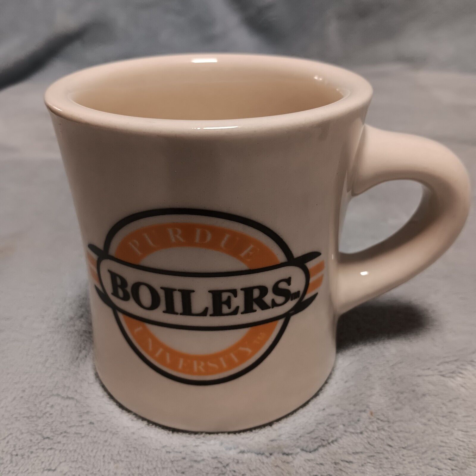 Purdue University Boilers Thick Wall Coffee Tea Mug Cup Ceramic 