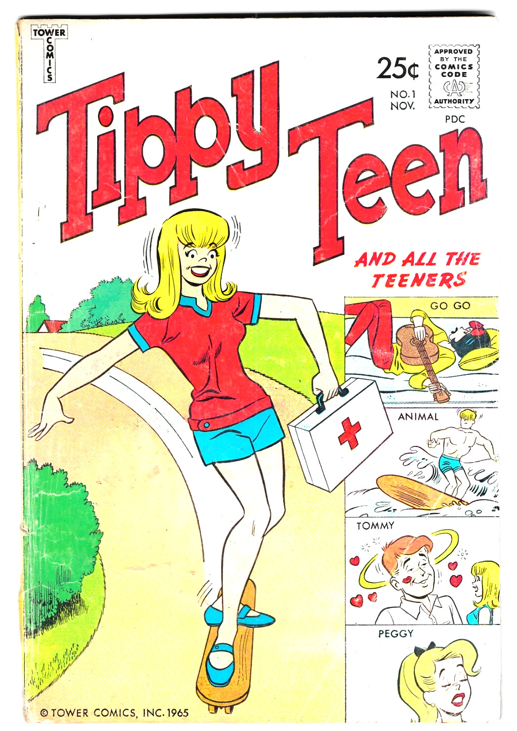 Tippy Teen # 1 (GD/VG 3.0) 1965