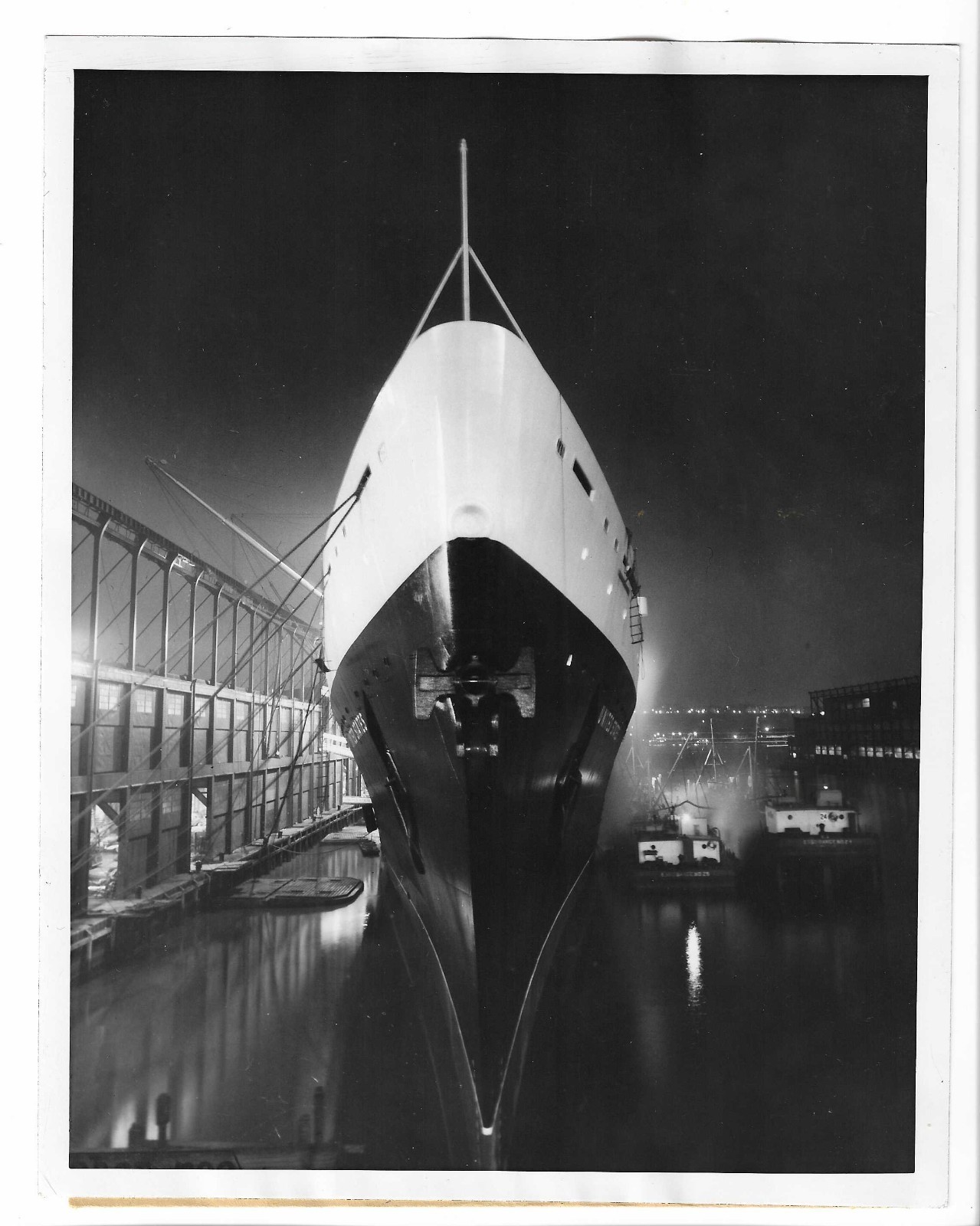 SS UNITED STATES 1957 Vintage Press photo 9x7 UPI Cruise Ship Ocean Liner SS UNITED STATES 1957 Vintage Press photo 9x7 UPI Cruise Ship Ocean Liner