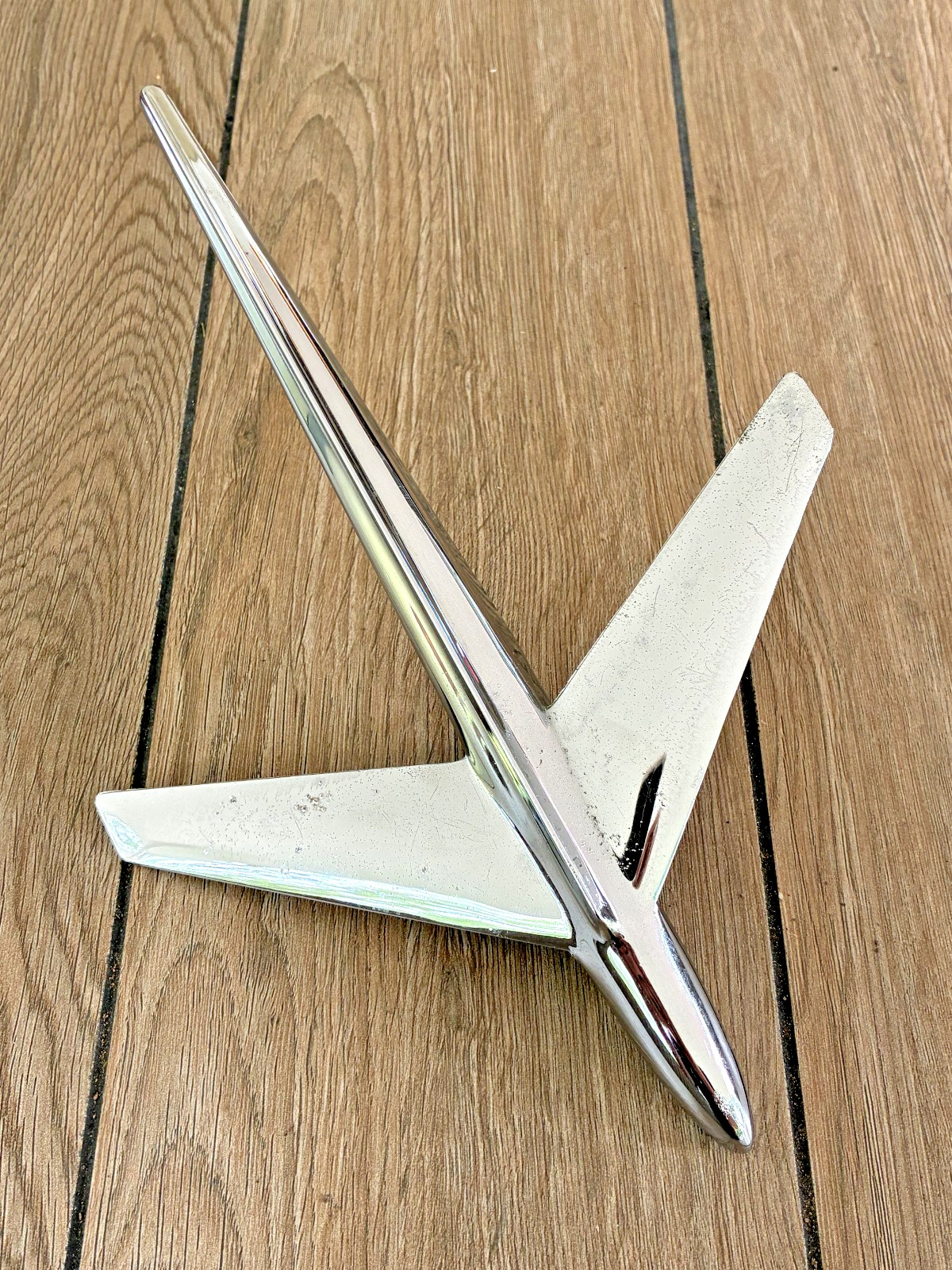 Vintage 1950s Mercury Ford Airplane Jet Hood Ornament BA-16850-F +Fast Shipping Vintage 1950s Mercury Ford Airplane Jet Hood Ornament BA-16850-F +Fast Shipping
