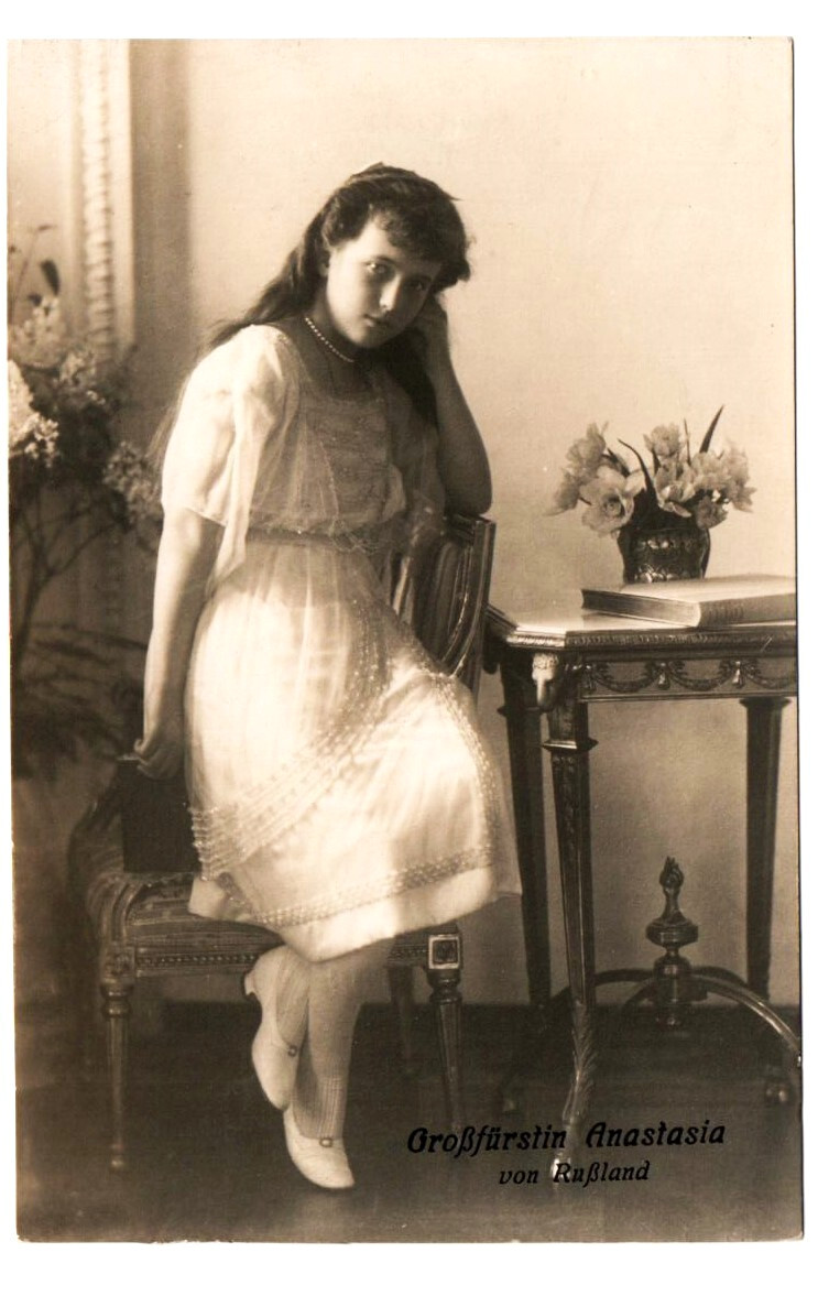 Vintage Postcard Grand Duchess Anastasiya Nikolaevna Royalty Russia Vintage Postcard Grand Duchess Anastasiya Nikolaevna Royalty Russia