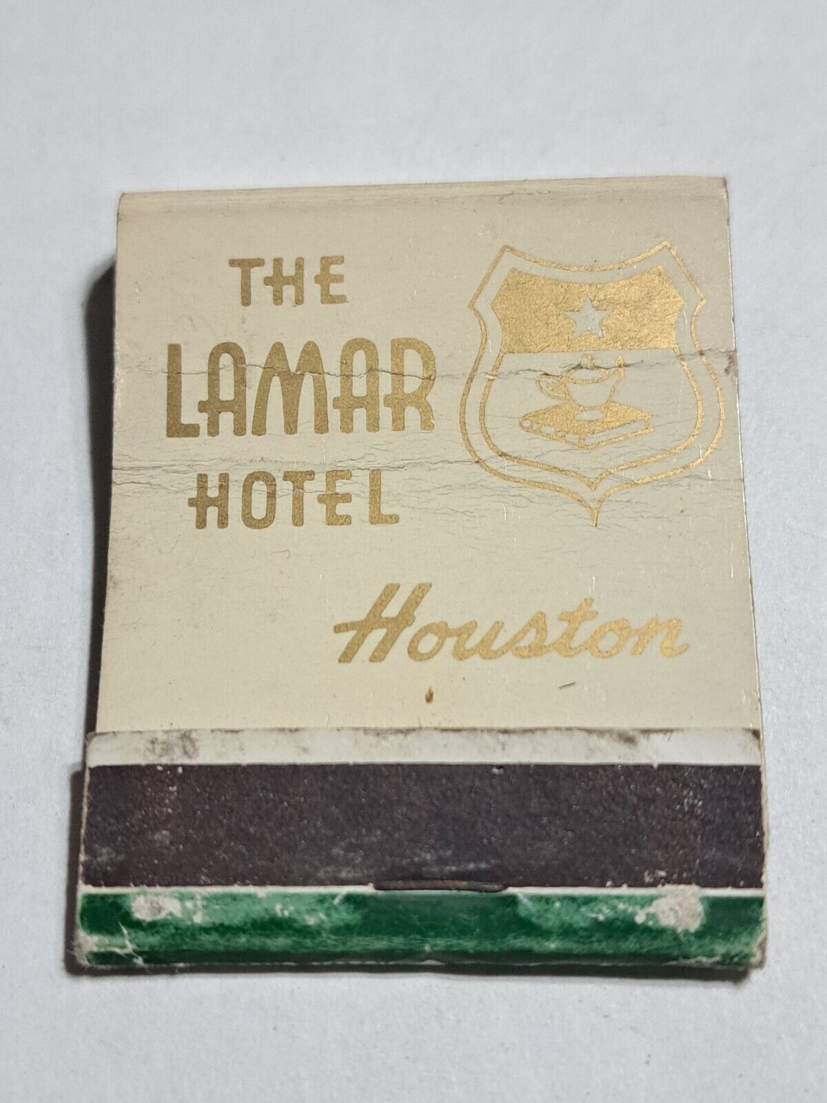 Vtg. The Lamar Hotel Houston Texas matchbook empty 