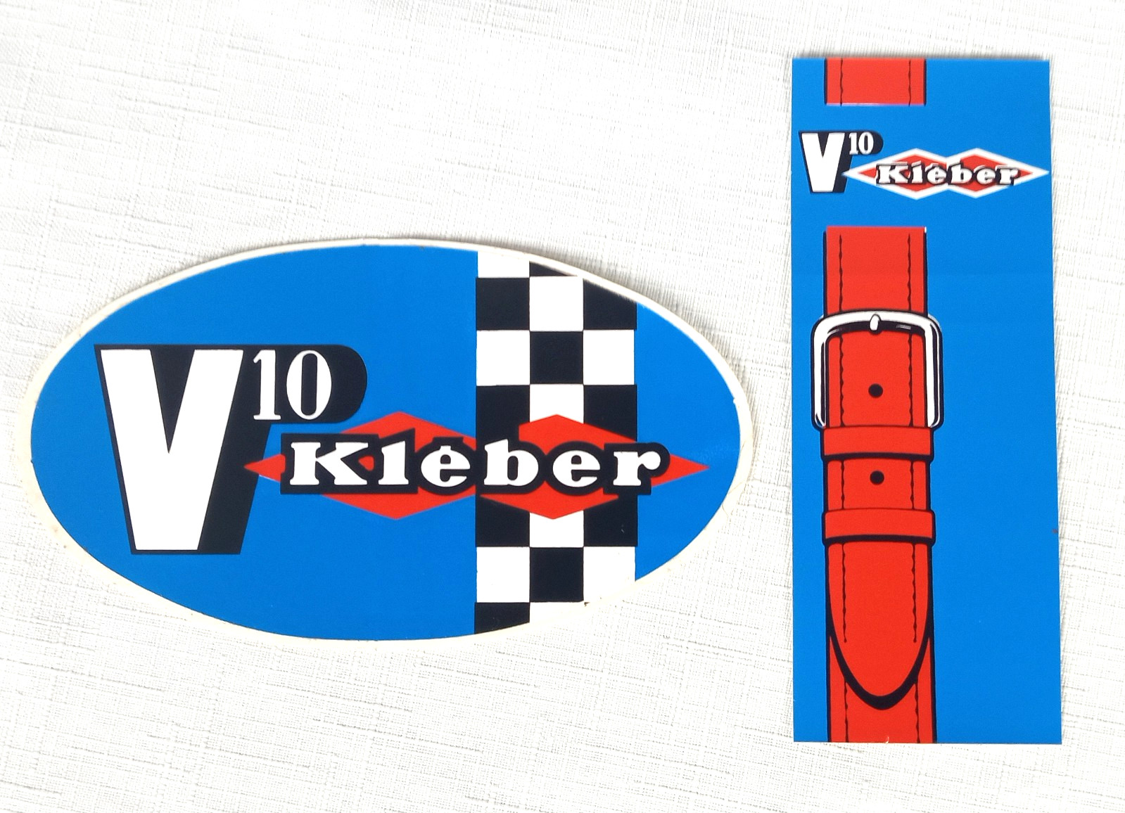 Vintage 1970\'s Kleber Colombes Tires V 10 Rrally Racing NOS decal sticker NOS Vintage 1970\'s Kleber Colombes Tires V 10 Rrally Racing NOS decal sticker NOS