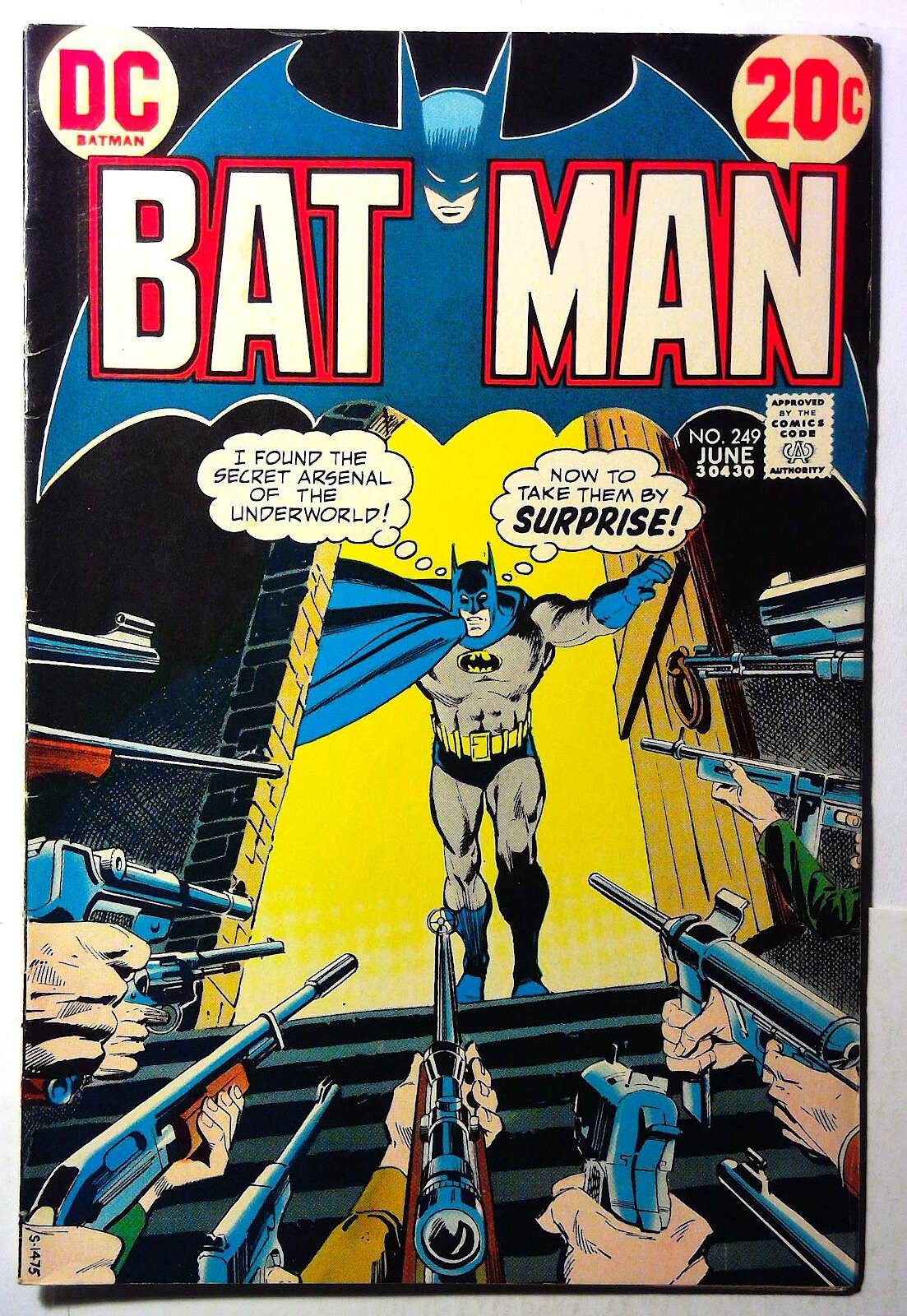 Batman #249 (1973) DC Comics 1st Print Comic Book