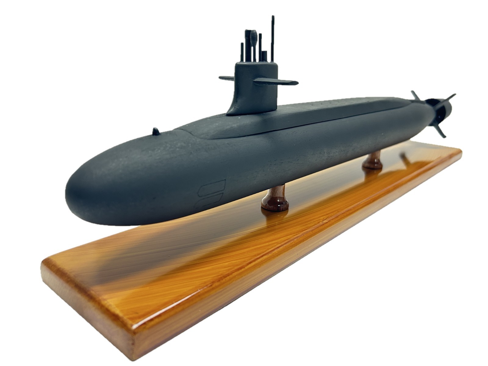 USS Columbia Class SSBN-826 Navy Submarine Mahogany Wood Wooden Sub Model USS Columbia Class SSBN-826 Navy Submarine Mahogany Wood Wooden Sub Model