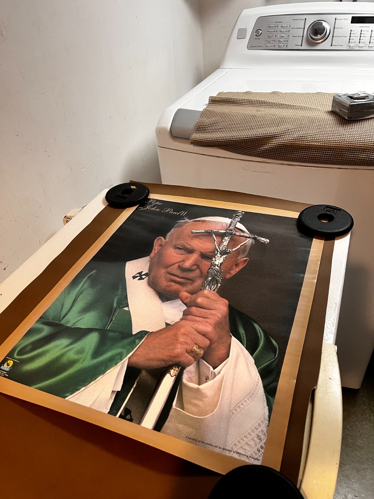 Pope John Paul II poster 19x15 Pope John Paul II poster 19x15