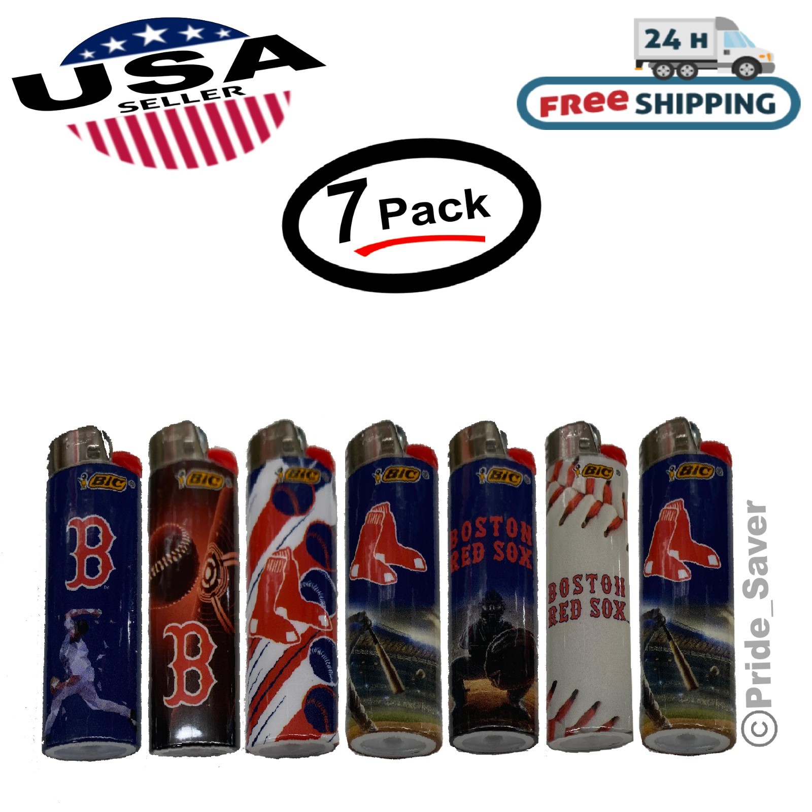 BIC Lighter Boston Red Sox MLB officially license Cigarette Lighters (7 Pack) BIC Lighter Boston Red Sox MLB officially license Cigarette Lighters (7 Pack)