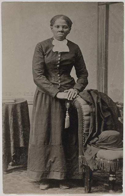 Photo:Auburn NY Harriet Tubman 1870s Portrait Full Length