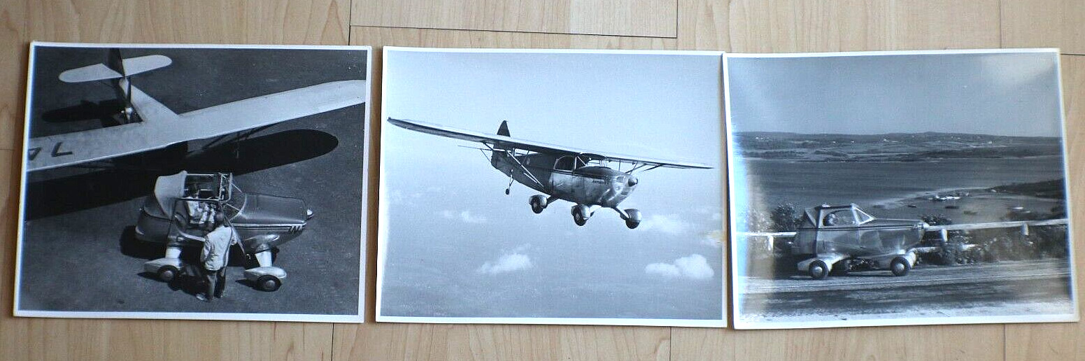 1940s fulton airphibian aero car press photos flying car 3 photos 1940s fulton airphibian aero car press photos flying car 3 photos