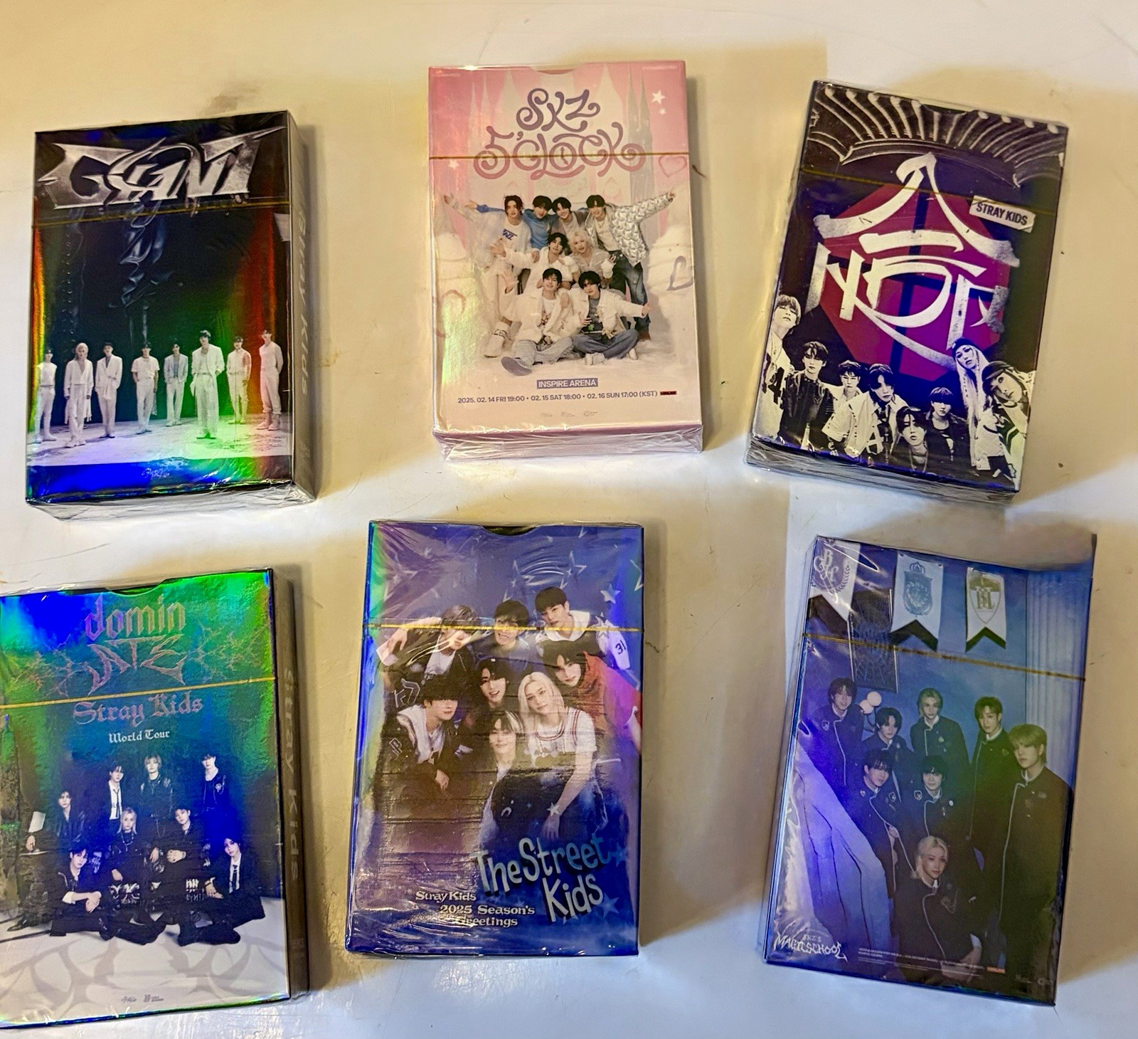 Stray Kids Collectible Photo/Playing Card Set Lot, 55 PCS Each, Sealed, Designs Stray Kids Collectible Photo/Playing Card Set Lot, 55 PCS Each, Sealed, Designs