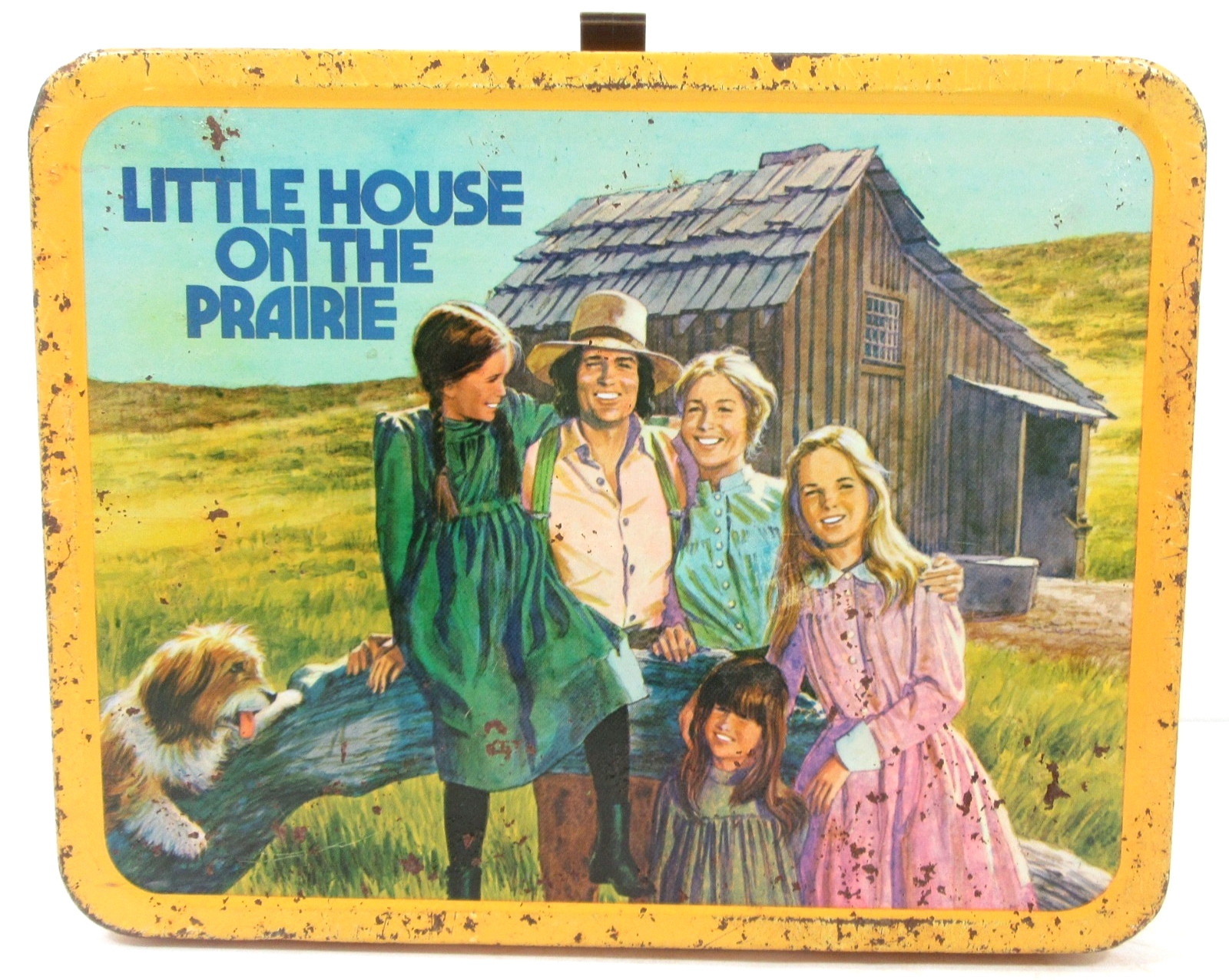 1978 Little House on The Prairie Metal Lunch Box No Thermos 1978 Little House on The Prairie Metal Lunch Box No Thermos