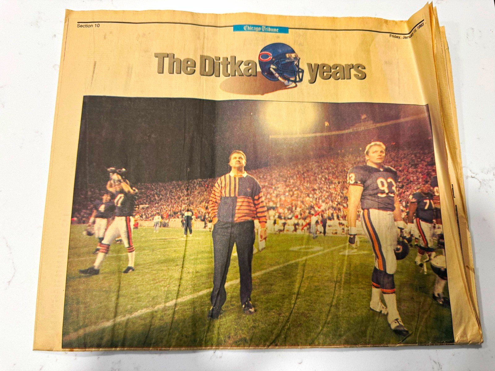 Chicago Tribune Special Edition Jan 15 1993 \ Chicago Tribune Special Edition Jan 15 1993 \
