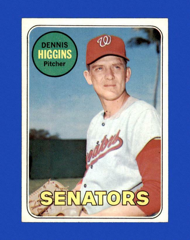 1969 Topps Set Break #441 Dennis Higgins EX-EXMINT *GMCARDS*