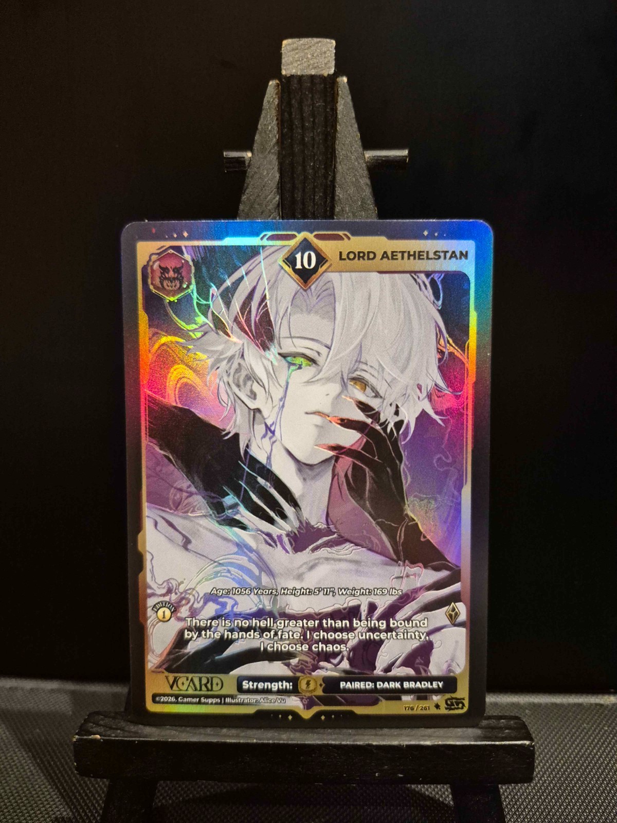 Gamersupps VCard Fractured Paradox 1st Edition Lord Aethelstan Bundle (NM) Gamersupps VCard Fractured Paradox 1st Edition Lord Aethelstan Bundle (NM)