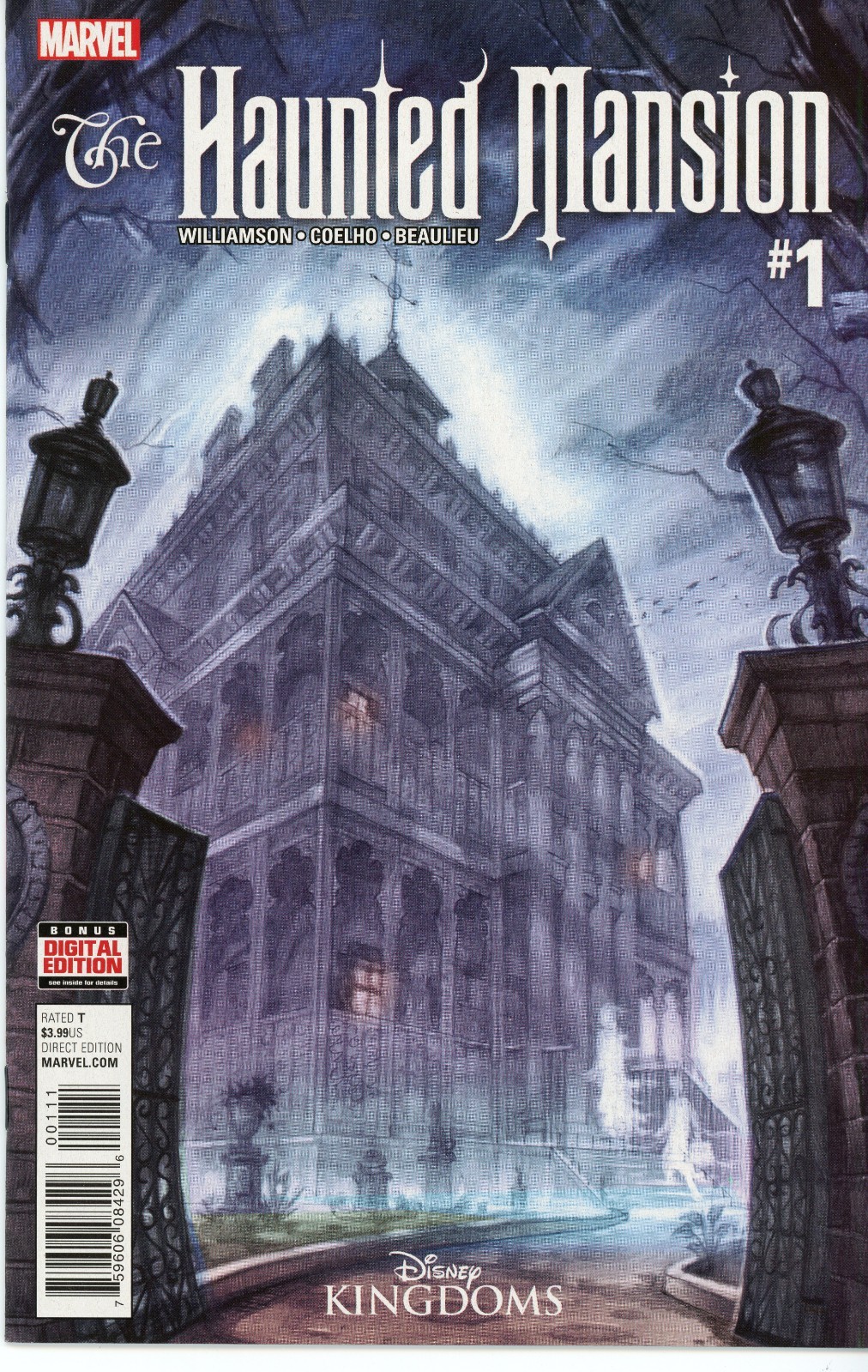 2016 May Marvel The Haunted Mansion #1 EM Gist Cover Near Mint 2016 May Marvel The Haunted Mansion #1 EM Gist Cover Near Mint